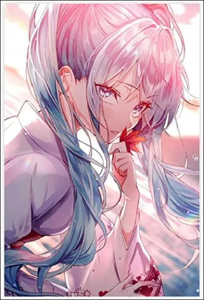 Que porte-t-elle dans la main ?