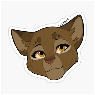 À présent qu'elle est redevenue guérisseuse, Feuille de Lune obéit aux ordres d'il de Geai.