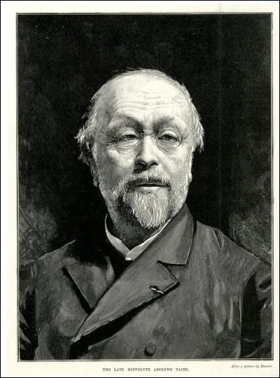 Hippolyte Taine étudie l'histoire de l'art d'un point de vue déterministe ; selon lui, et il l'explicite dans son ouvrage Philosophie de l'art, la production culturelle renvoie à 3 critères...