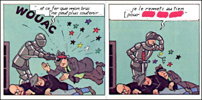 Voilà que Tintin récite du théâtre classique, en vers... et contre tous ! [Complétez et trouvez la pièce en question]
