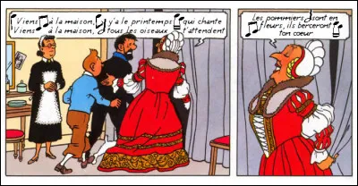 Une fois n'est pas coutume : y aurait-il quelque chose de plus léger chez la Castafiore ?