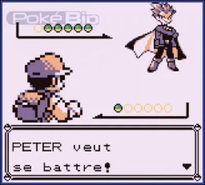 Quel est le niveau du meilleur Pokémon de Peter (1ère ligue) ?