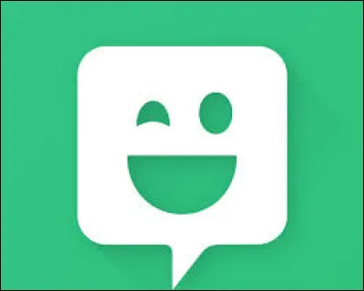 Pareil que le précédent, ce logo est représenté avec une ''bulle de parole'' pour les sms, sur fond vert, sauf que la ''bulle de parole'' est représentée avec un sourire dessus. Son nom s'écrit...