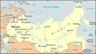 Quelle est cette ville, capitale de la Sibérie, cité au climat fortement continental et aux hivers très rigoureux ?