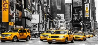 Dans quelle ville célèbre peut-on héler ce type de taxis ?