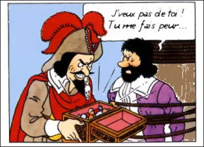 Haddock a toujours aimé les films en costumes, c'est évident. Mais quel est le titre de celui-ci ?