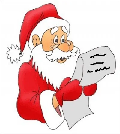 Deux petits mômes discutent à la récré : 
- T'as commandé quoi au père Noël ?
- un tampax
- c'est quoi un tampax ?