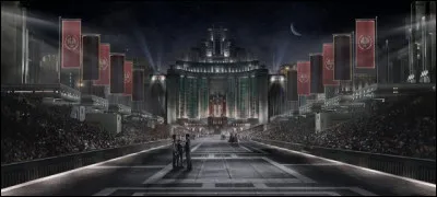 Qui fait le discours devant les 24 tributs ?