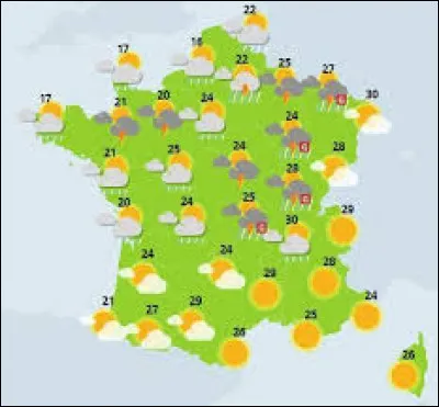 En météorologie, un anticyclone est une zone de haute pression. Comment se nomme une zone de basse pression ?
