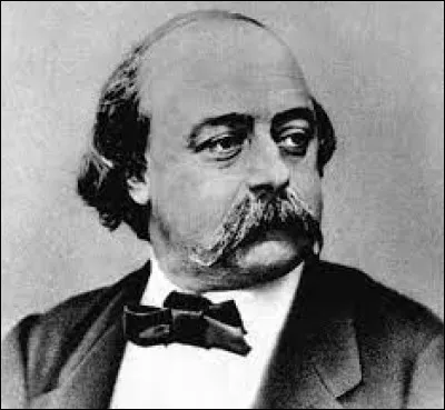 En quelle année est né l'écrivain français Gustave Flaubert ?
