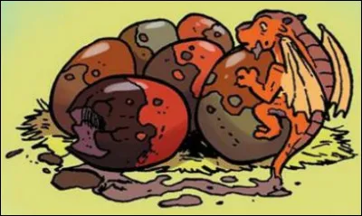 Dans la Prophétie des Dragonnets, l'uf d'Aile de Boue est couleur...