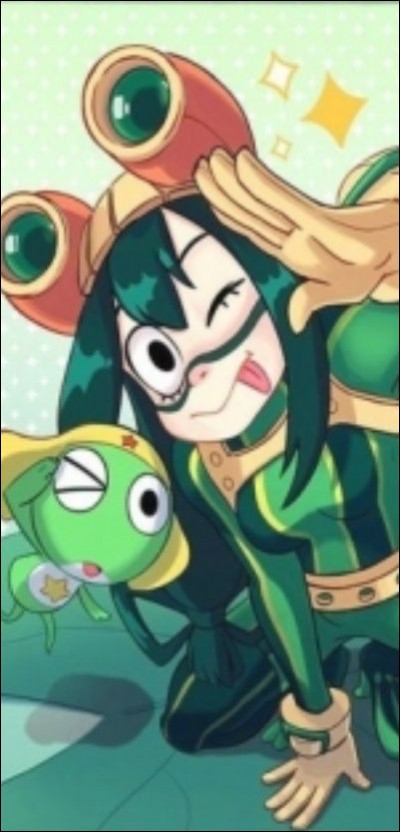 Sur combien de mètres Tsuyu peut-elle étaler sa langue ?