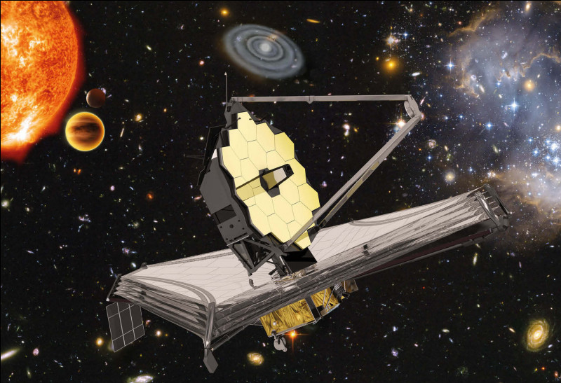 Voici James Webb, le nouveau télescope spatial de la NASA, l'ESA et l'ASC ! D'où a-t-il été lancé ?