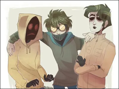 Comment appelle-t-on ce groupe de 3 Creepypasta ?