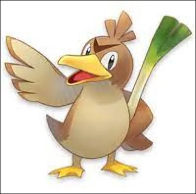 Ce Pokémon de la première génération se nomme Canarticho.