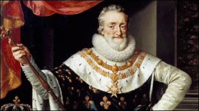 En 1589, Henri de Navarre accède au pouvoir sous le nom d'Henri IV. Il meurt assassiné en 1610 par François Ravaillac.