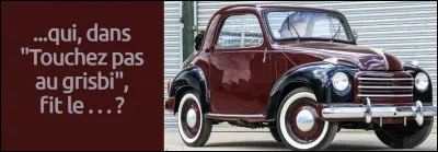 À propos de divinités, savez-vous que c'est Jean Gabin - le Dieu des acteurs, donc - ... (Complétez !)