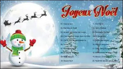 Un petit dernier pour cette partie n°1, comment dit-on "un chant de Noël" ?