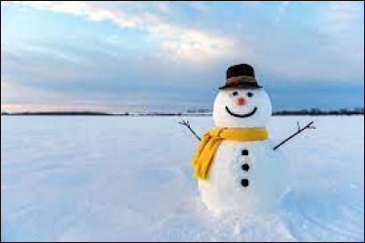 Dans la même catégorie, mais plus calme, on peut aussi fabriquer des bonshommes de neige ! Comment dirait-on ceci ?