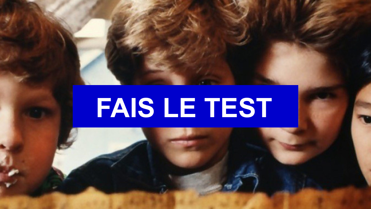 Les Goonies A Partir De Quel Age Test de personnalité Quel personnage des ''Goonies'' es-tu ?