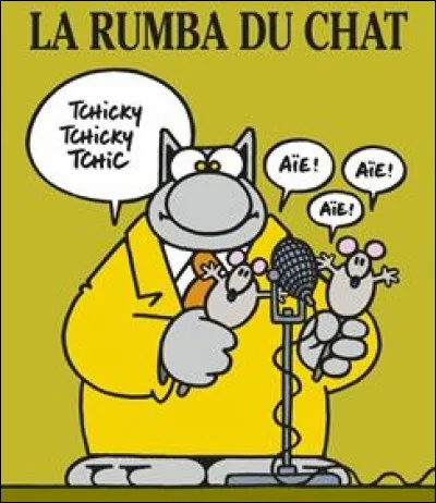 Doit-on encore présenter ce chat humoristique bien connu ?
C'est l'uvre BD du dessinateur...