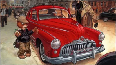 Dans cette BD qui se situe dans les année 50, le détective est représenté par un chat. Quel est ce titre ?