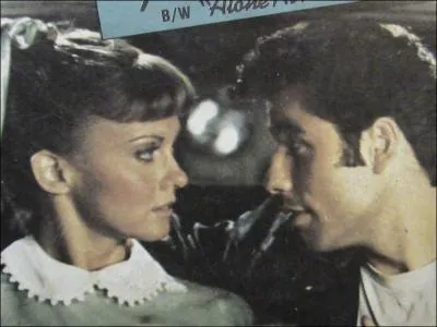 Le duo John Travolta et Olivia Newton John a chant ' You're the one that I want '