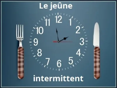 Lors d'un jeûne intermittent, le jeûne débute à 20 heures.