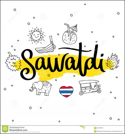"Sawatdii" vient de quelle langue ?