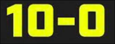 Quel était le score le plus large enregistré en Coupe des confédérations, un violent 10-0 ?