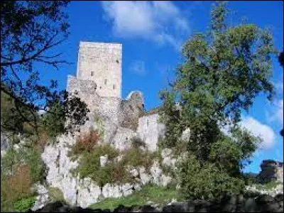 Vous avez sur cette image les ruines du château des comtes de Comminges, à Bramevaque. Petit village Bigourdan de 32 habitants, il se situe dans l'ex région ...