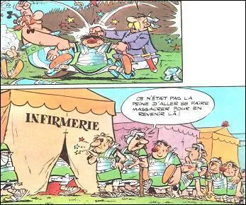 Parmi les 4 camps retranchs romains construits prs du village des Gaulois, lequel n'existe pas ?