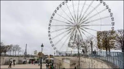 En quelle année fut démontée la grande roue de Paris ?