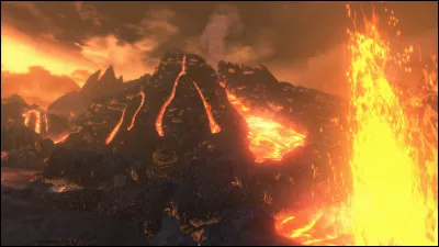 Quel monstre doit-on affronter au lac des flammes ?