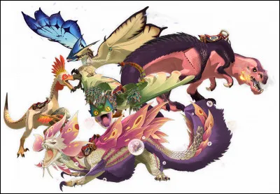 Lequel n'est pas une wyverne volante ?