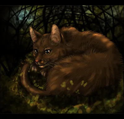 En entendant les paroles de son fils, le vieux meneur fut pétrifié par la crainte, et ordonna à ses chats de battre en retraite. Les Clans perdirent donc le combat, et la Lignée ne cessa de prendre plus de pouvoir. Mais Étoile Solitaire, toujours pétrifié par la crainte, refusait d'agir. Mais un nouvel événement bouleversa tout. Lequel ?