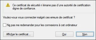 Pour valider un ordre, on peut...