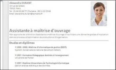 Pour écrire un CV, par exemple lors de la recherche d'un emploi, quel type de logiciel choisir ?