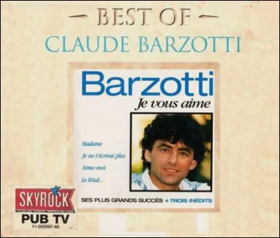 Trouvez le titre de la chanson où il dit : "Et moi je t'aimerai toujours" ?