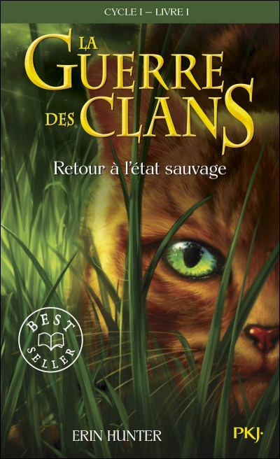 En quelle année est sorti le premier tome de "La Guerre des Clans", une série littéraire pour la jeunesse écrite par Erin Hunter ?