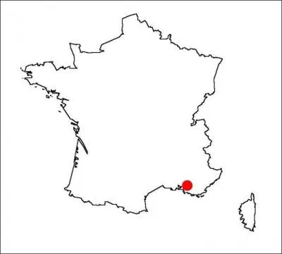 Quel ville reprsente le point rouge sur la carte ?