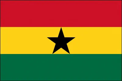 On reste toujours sur le continent africain, et on trouve un État dont son nom en langue locale veut dire "colonie des fourmis", et les britanniques l'ont attribué le nom de "Côté d'or". Ce pays est le...