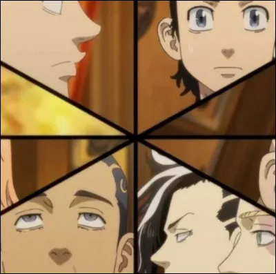 Après la mort de Baji, quand Takemichi revient dans le présent, Hinata est sauvée.