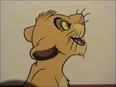 Je suis le fils du puissant roi Mufasa mon amie se nomme Nala