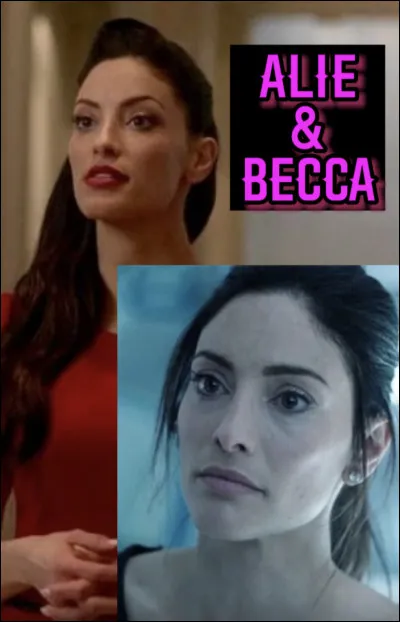 Qui est lactrice dAlie / Becca ?