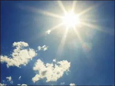 De quelle couleur est le soleil ?