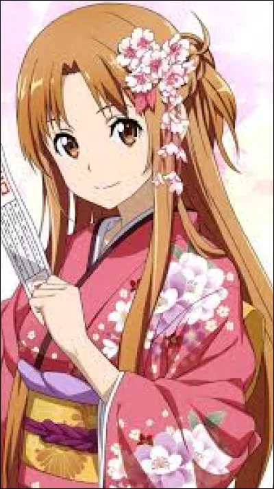 Elle s'appelle Asuna Tomoeda.