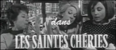 Qui accompagne Micheline Presles dans la série télévisée "Les Saintes Chéries" ?