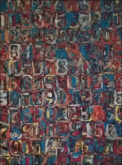 Qui a peint cette suite de chiffres ?