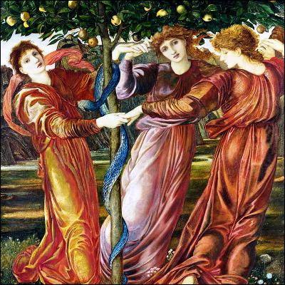 Comment sappellent les nymphes qui gardent les pommes dor, cadeau de Zeus à Héra, dans un jardin à la limite du monde ?